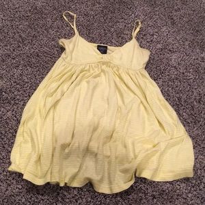 Ellemenno yellow and white striped summer shirt